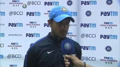 Ind 'A' vs Aus 'A' - 4th ODI - Mayank Agarwal interview
