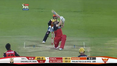 Eliminator: SRH vs RCB – Aaron Finch Six