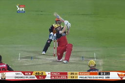 Eliminator: SRH vs RCB – Aaron Finch Six