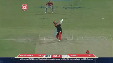 M8: KXIP vs RCB – AB de Villiers Six
