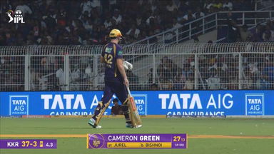 IPL 2026 M28: KKR vs RR - Cameron Green Wicket