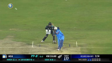 IND vs NZ 2023, 1ST T20I: Suryakumar Yadav  Six