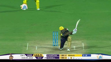 M05: CSK vs KKR – Andre Russell Six
