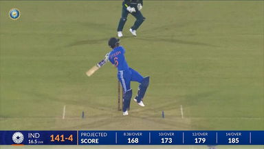 IND vs AUS 2023-24, 4TH T20I: Jitesh Sharma Six