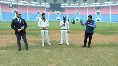 Ranji Trophy  2022/23, Uttar Pradesh vs Haryana : Toss