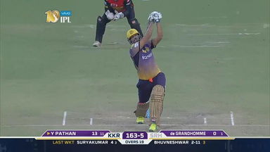 M14: KKR vs SRH – Yusuf Pathan Six