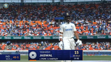 IND vs ENG 2024, 1ST Test: Yashasvi Jaiswal Wicket