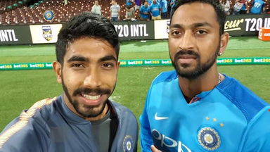 Selfie interview: Bumrah and Pandya Sr relieve SCG triumph
