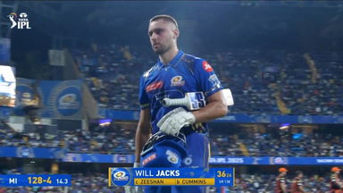 IPL 2025 M33: MI vs SRH - Will Jacks Wicket