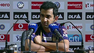 IPL 2012 Match 58 – KKR vs MI: Gambhir PC