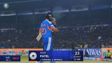 IND vs SA 2025, 1st T20I: Axar Patel Wicket