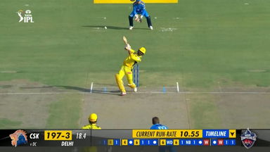 M67: DC vs CSK –  Ravindra Jadeja  Six