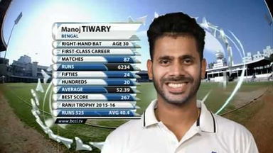 Ranji Trophy 2015-16: Bengal vs MP- Manoj Tiwary's century in the 2nd innings