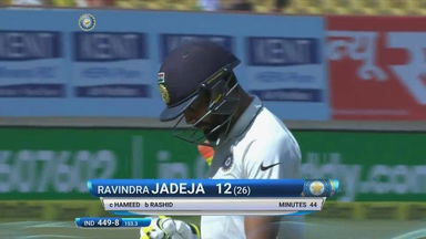 IND vs ENG 2016 - 1st Test, day 4 : Ravindra Jadeja Wicket