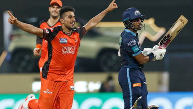 Need for speed: Umran Malik castles Gill and Saha