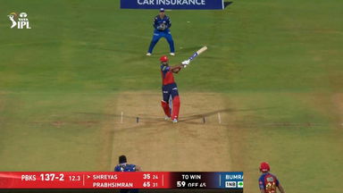 IPL 2026 M24: MI vs PBKS - Shreyas Iyer Six