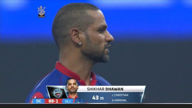 M56: RCB vs DC – Shikhar Dhawan Wicket