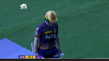M38: CSK vs KKR – Eoin Morgan Wicket