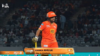 Wicket: Match 17, Gujarat Giants vs Delhi Capitals, WPL 2026: Kanika Ahuja Wicket