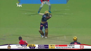 M06: KKR vs KXIP – Andre Russell Six
