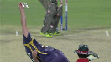M17: KKR vs SRH – Parthiv Patel Wicket