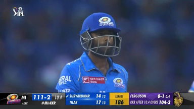 Suryakumar Yadav's free-flowing 43(25)