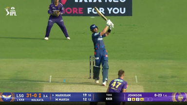 IPL 2025 M19: KKR vs LSG - Aiden Markram Six