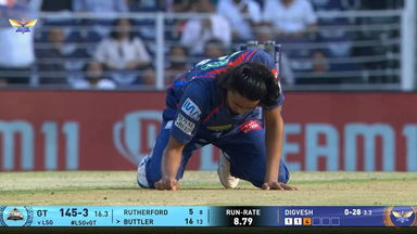 IPL 2025 M26: LSG vs GT - Jos Buttler Wicket