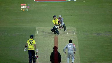 Q6: HAM vs SIA –  JHK Adams lbw b Raza Hasan