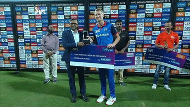 M50: CSK vs DC – VIVO Perfect Catch of the Match – Chris Morris