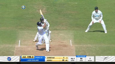 2x6: Mumbaikar Shreyas delights home crowd