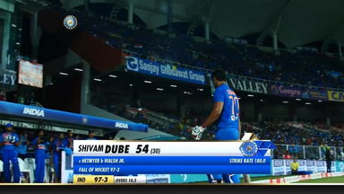 IND vs WI 2019, 2nd T20I: Shivam Dube Wicket