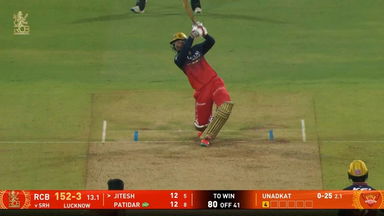 IPL 2025 M65: RCB vs SRH - Jitesh Sharma Six