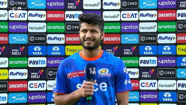 M35: GT vs MI – Arshad Khan Interview