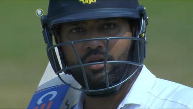 Rohit OUT, but NOT OUT