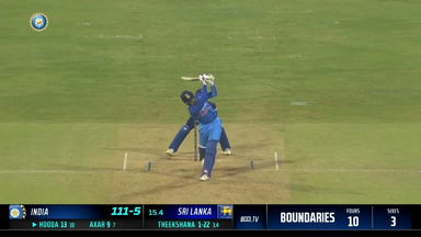 IND vs SL 2023, 1ST T20I: Deepak Hooda  Six