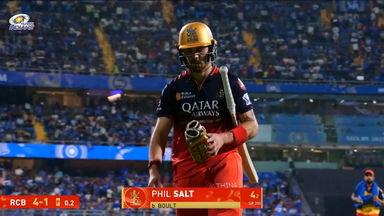 IPL 2025 M21: MI vs RCB - Phil Salt Wicket