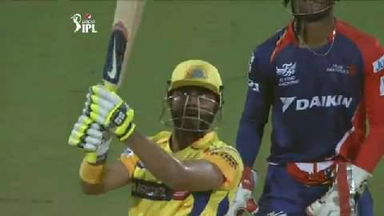 M2: CSK vs DD – Ravindra Jadeja Six