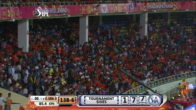 M13: SRH vs DD – Karn Sharma Six
