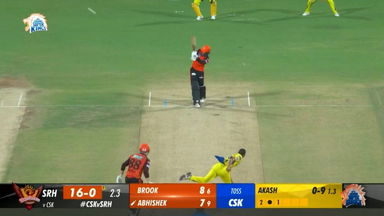 M29: CSK vs SRH – Abhishek Sharma Six