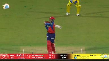 IPL 2026 M07: CSK vs PBKS - Priyansh Arya Six