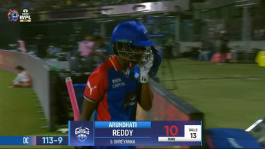 Final - DC vs RCB: Arundhati Reddy Wicket