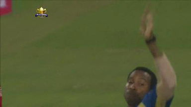 M75: RR vs MI – Stuart Binny Wicket