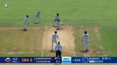 Ranji Trophy 2025, Baroda vs J & K: Kanhaiya Wadhawan's vital knock of 71(94)