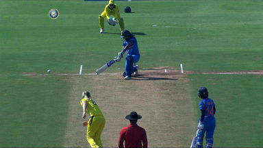 Harmanpreet's cracking square drive leaves commentators in awe