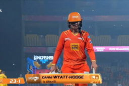 Wicket: Match 14, Gujarat Giants vs UP Warriorz, WPL 2026: Danielle Wyatt-Hodge Wicket