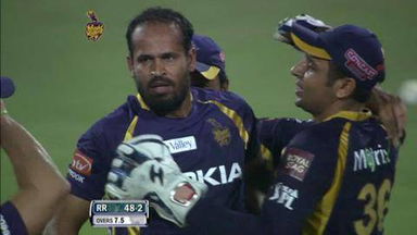 Match 15 KKR vs RR – Menaria's Wicket