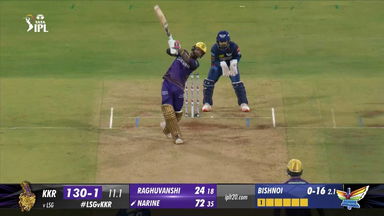M54: LSG vs KKR – Sunil Narine Six
