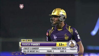 M14: KXIP vs KKR – Sandeep Sharma 4 Wicket Hauls