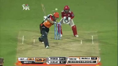 M48: SRH vs KXIP – Eoin Morgan Six